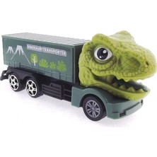 Techora Sale Sürtmeli T-Rex Kafalı Mini Konteynır Tır