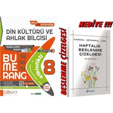 Günay Yayınları 8.sınıf Lgs 2026-2027 Müfredat Din Kültürü Konu Anlatım Bumerang