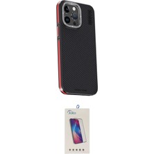 Teknoparkx Ieg™ Iphone 15 Pro Kılıf Kıvılcım Modern Özel Seri - Siyah Joko 5d Cam Tknprk-Tkaks3