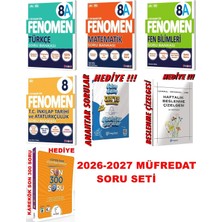 Fenomen Yayıncılık 2026-2027 Müfredat 8.sınıf Lgs 4 Ana Ders A Serisi Soru Bankası Fenomen