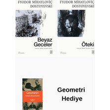 Ketebe Fyodor Mihayloviç Dostoyevski 2 Kitap Seti + Geometri Hediye