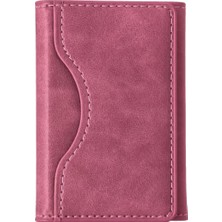 Bezos Tema Deri Kartlık - Pembe