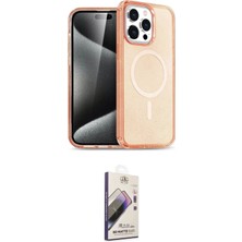 Teknoparkx Ieg™ Iphone 14 Pro Max Kılıf Eksen Doku Koleksiyonu - Siyah Bilvis 3D Mat Cam Ekran Koruyucu T