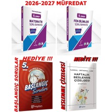Karekök Yayıncılık 2026-2027 Müfredat 5.sınıf Matematik-Fen Bilimleri Soru Bankası Seti Karekök