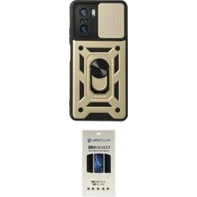 Teknoparkx Ieg™ Poco F3 Kılıf Ahenk Klasik - Siyah 5d Hayalet Cam Ekran Koruyucu Tknprk-Tkaks3