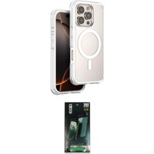 Teknoparkx Ieg™ Iphone 16 Pro Max Kılıf Zirve Klasik Prime - Siyah 360 Mat Full Body Arka Koruyucu Tknprk