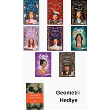 Ephesus Yayınları Lucy Maud Montgomery 8 Kitap Seti + Geometri Hediye