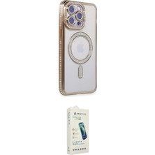 Teknoparkx Ieg™ Iphone 14 Pro Max Kılıf Zirve Doku Prime - Şeffaf Pasifik Cam Ekran Koruyucu Tknprk-Tkak