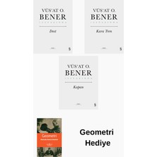 Everest Yayınları Vüsat O. Bener 3 Kitap Seti + Geometri Hediye