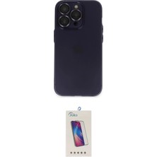 Teknoparkx Ieg™ Iphone 14 Pro Max Kılıf Ufuk Minimal Özel Seri - Siyah Joko 5d Cam Tknprk-Tkaks3