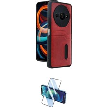 Teknoparkx Ieg™ Redmi A3 4g Kılıf Yörünge Işık Serisi - Siyah 3D Antistatik Cam Ekran Koruyucu Tknprk-