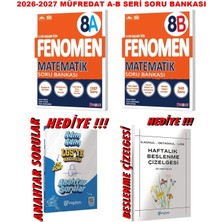 Fenomen Yayıncılık 2026-2027 Müfredat Lgs 8.sınıf Matematik A ve B Seri Soru Bankası Set Fenomen