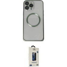 Teknoparkx Ieg™ Iphone 13 Pro Max Kılıf Ahenk Işık Serisi - Siyah Bilvis Hayalet Cam Ekran Koruyucu Tkn