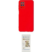 Teknoparkx Ieg™ Galaxy A22 Kılıf Çekirdek Modern Serisi - Siyah Mat Seramik Nano Ekran Koruyucu Tknprk-Tk