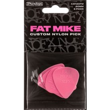 Jim Dunlop 44P.60FM Fat Mike Custom Naylon Pena, 0,60 Mm, 6'lı Paket