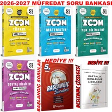 Günay Yayınları 5.sınıf 2026-2027 Müfredat Zoom Soru Bankası 4 Ana Ders Seti