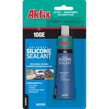 CATEKSSS Silikon Şeffaf Tüp 50 ml 100E