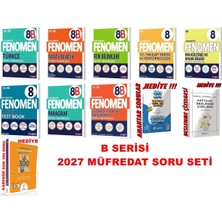 Fenomen Yayıncılık 2027 Müfredat B Serisi 8.sınıf Lgs Soru Seti Fenomen Full