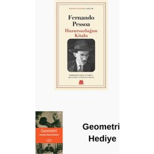 Kırmızı Kedi Yayınevi Huzursuzluğun Kitabı + Geometri Hediye