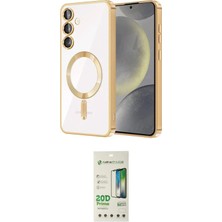 Teknoparkx Ieg™ Galaxy S23 Plus Kılıf Nova Işık Özel Seri - Siyah 20D Premium Cam Ekran Koruyucu Tknprk