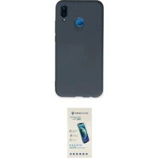Teknoparkx Ieg™ P20 Lite Kılıf Ahenk Serisi - Şeffaf Pasifik Cam Ekran Koruyucu Tknprk-Tkaks3