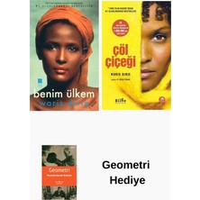 Waris Dirie 2 Kitap Seti + Geometri Hediye