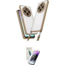 Teknoparkx Ieg™ Redmi 14C Kılıf Ufuk Klasik - Şeffaf Pasifik Cam Ekran Koruyucu Tknprk-Tkaks3
