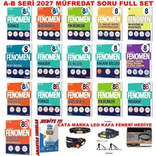 Fenomen Yayıncılık 8.sınıf Lgs 2027 Müfredat A ve B Seri Full Soru Bankası Mega Set Fenomen