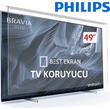 Philips 49" Inç 4K QLED Tv Ekran Koruyucu