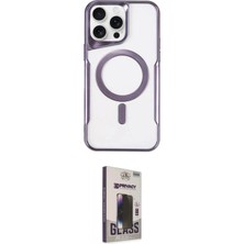 Teknoparkx Ieg™ Iphone 15 Pro Kılıf Yadigar Klasik Özel Seri - Siyah Bilvis Hayalet Cam Ekran Koruyucu T