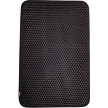 Bezos Kum Toplayıcı Fonsiyonel Tuvaleti Önü Paspası 50X75 cm Siyah