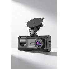 Teknoparkx Ön Arka Iç Kayıtlı 3 Kameralı Araç Içi Kamera Full Hd Oto Kamera TKNPX-4342