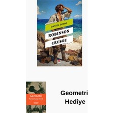Kapı Yayınları Robinson Crusoe - Cevher Klasikler + Geometri Hediye