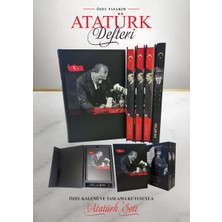 Özel Tasarım Kutulu Atatürk Defteri ve Kalem