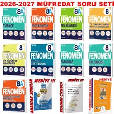Fenomen Yayıncılık 2026-2027 Müfredat Lgs 8.sınıf Tüm Dersler Soru Seti Fenomen A Serisi