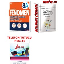 Fenomen Yayıncılık 2026-2027 Müfredat 8.sınıf 8-A Geometri Soru Bankası Fenomen Lgs