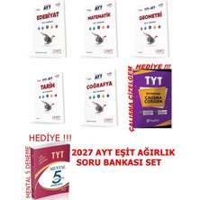 Limit Yayınları Ayt 2027 Eşit Ağırlık Çözümlü Soru Bankası Set Güncel Müfredat