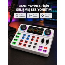 Shopwave Podcast Karaoke Sosyal Medya Yayınları Için Ses Kartı