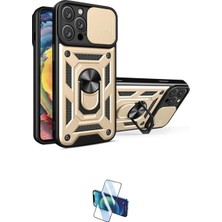 Teknoparkx Ieg™ Iphone 16 Pro Kılıf Ahenk Klasik - Siyah 3D Antistatik Seramik Nano Ekran Koruyucu Tknprk