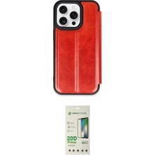 Teknoparkx Ieg™ Iphone 14 Pro Kılıf Zirve Yansıma Serisi - Siyah 20D Premium Cam Ekran Koruyucu Tknprk-T