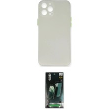 Teknoparkx Ieg™ Iphone 12 Pro Max Kılıf Yadigar Yansıma Serisi - Şeffaf 360 Full Body Arka Koruyucu Tkn