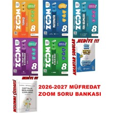 Günay Yayınları 8.sınıf Lgs 2026-2027 Müfredat Zoom Soru Bankası Full Set