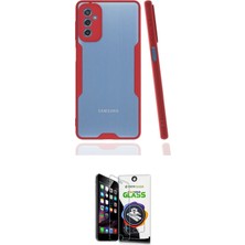 Teknoparkx Ieg™ Galaxy M52 5g Kılıf Atlas Asil Serisi - Şeffaf Temperli Cam Ekran Koruyucu Tknprk-Tkaks3