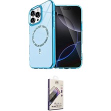 Teknoparkx Ieg™ Iphone 15 Pro Max Kılıf Kıvılcım Form Prime - Siyah Bilvis 3D Mat Cam Ekran Koruyucu T