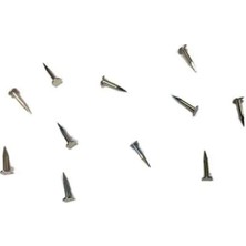 Hace Bazaar Klips, Menteşe, Ayağı Çivisi 7mm Çelik - Nikel 10GR
