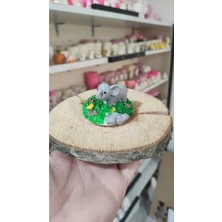 Himi Teraryum Objeleri Fil Dekoratif Biblo ve Diorama Objesi