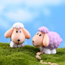 Himi Teraryum Objeleri Kuzu 2 Adet Dekoratif Biblo ve Diorama Objesi