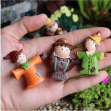 Himi Teraryum Objeleri 3 Parça Korkuluk Dekoratif Biblo ve Diorama Objesi