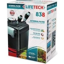 Lifetech 838 Dış Filtre Siyah Kova Içi Dolu 1200 L/h