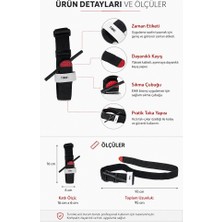 Glftech Ilk Yardım Turnikesi – Acil Durum Kanama Kontrol Bandı, Zaman Etiketli Ayarlanabilir Sıkma Sistemi